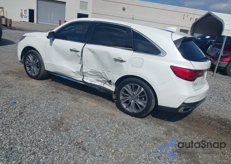 2018 Acura Mdx Technology Entertainment Pkgs from USA, damaged, VIN 5J8YD3H73JL008282